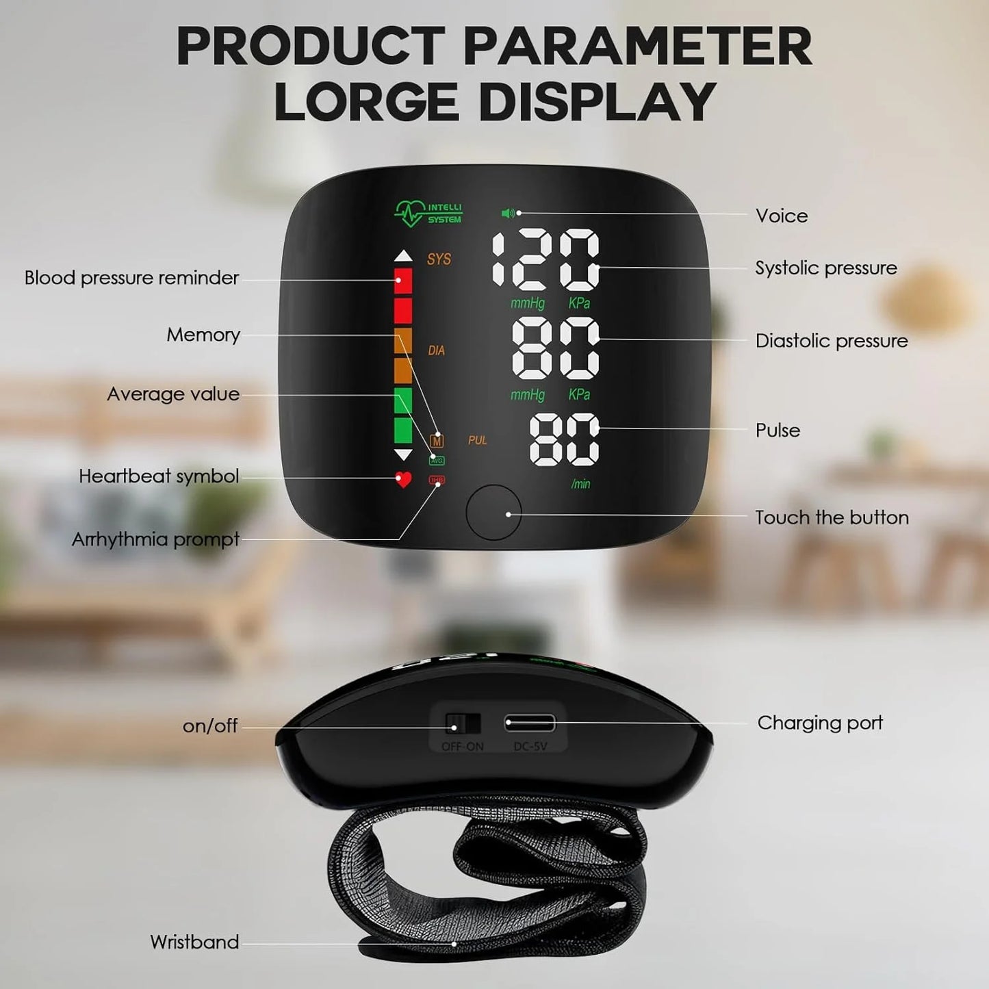 Wrist Blood Pressure Monitor™
