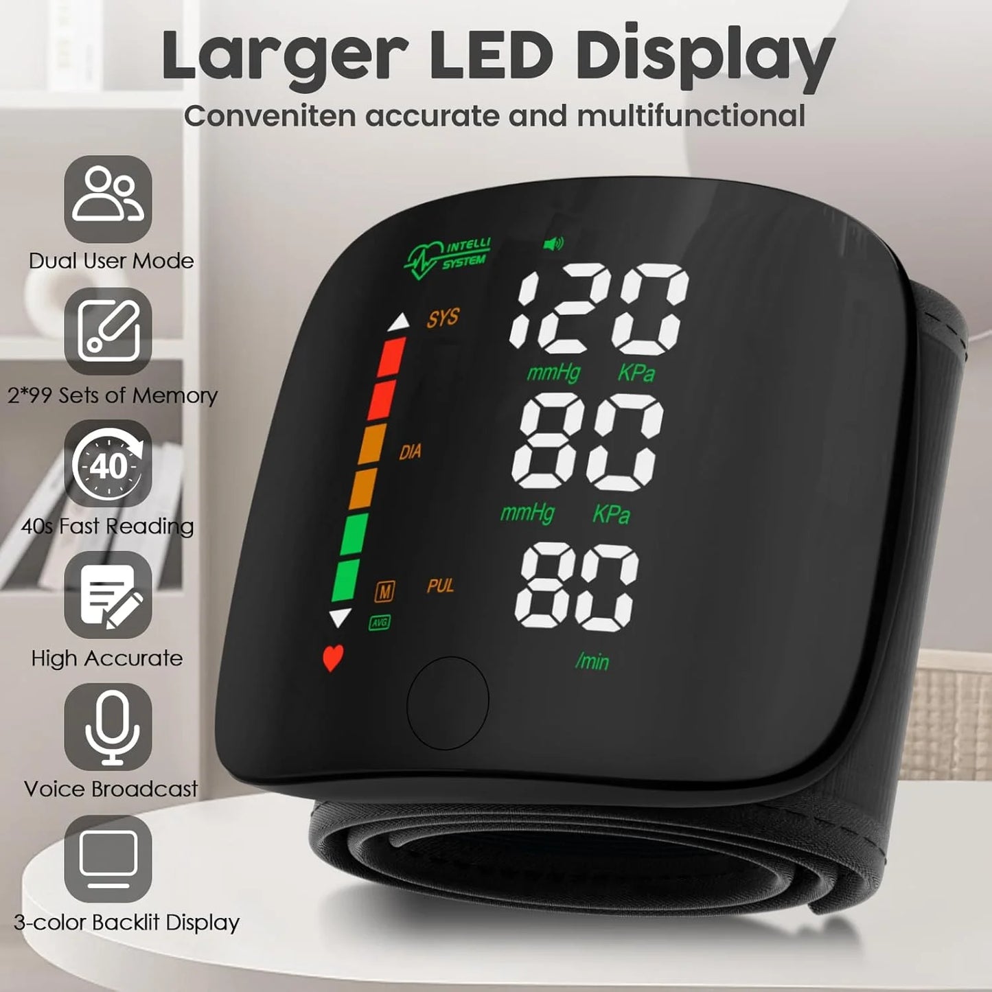 Wrist Blood Pressure Monitor™