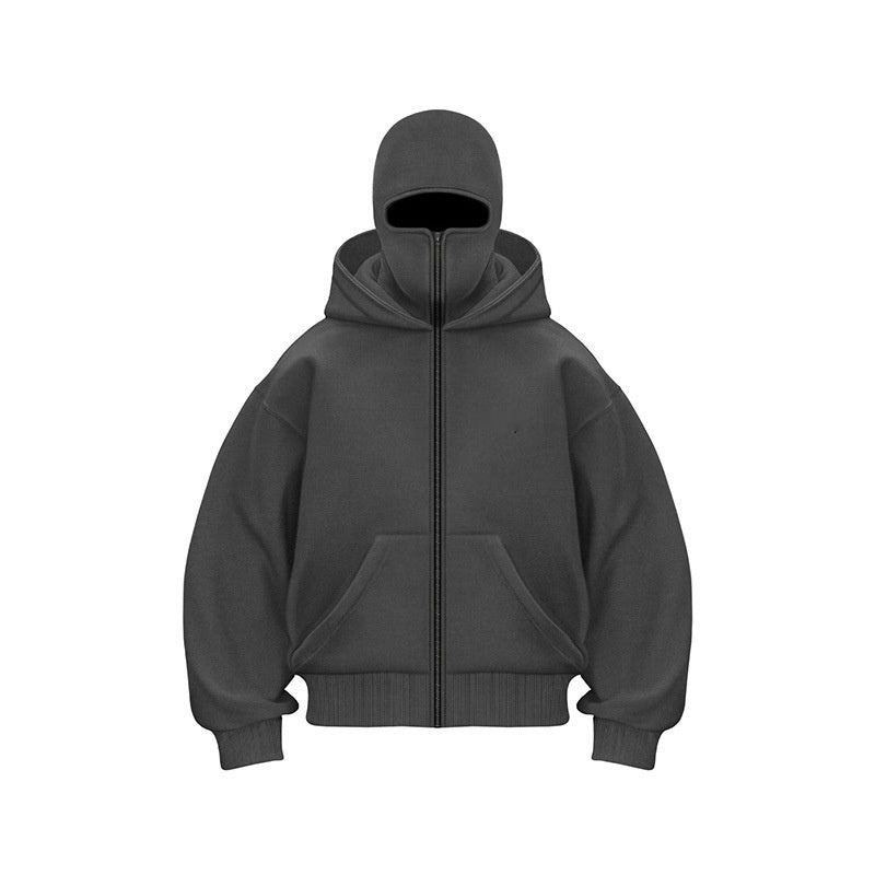 Fleece-lined Double Hood Unique Design