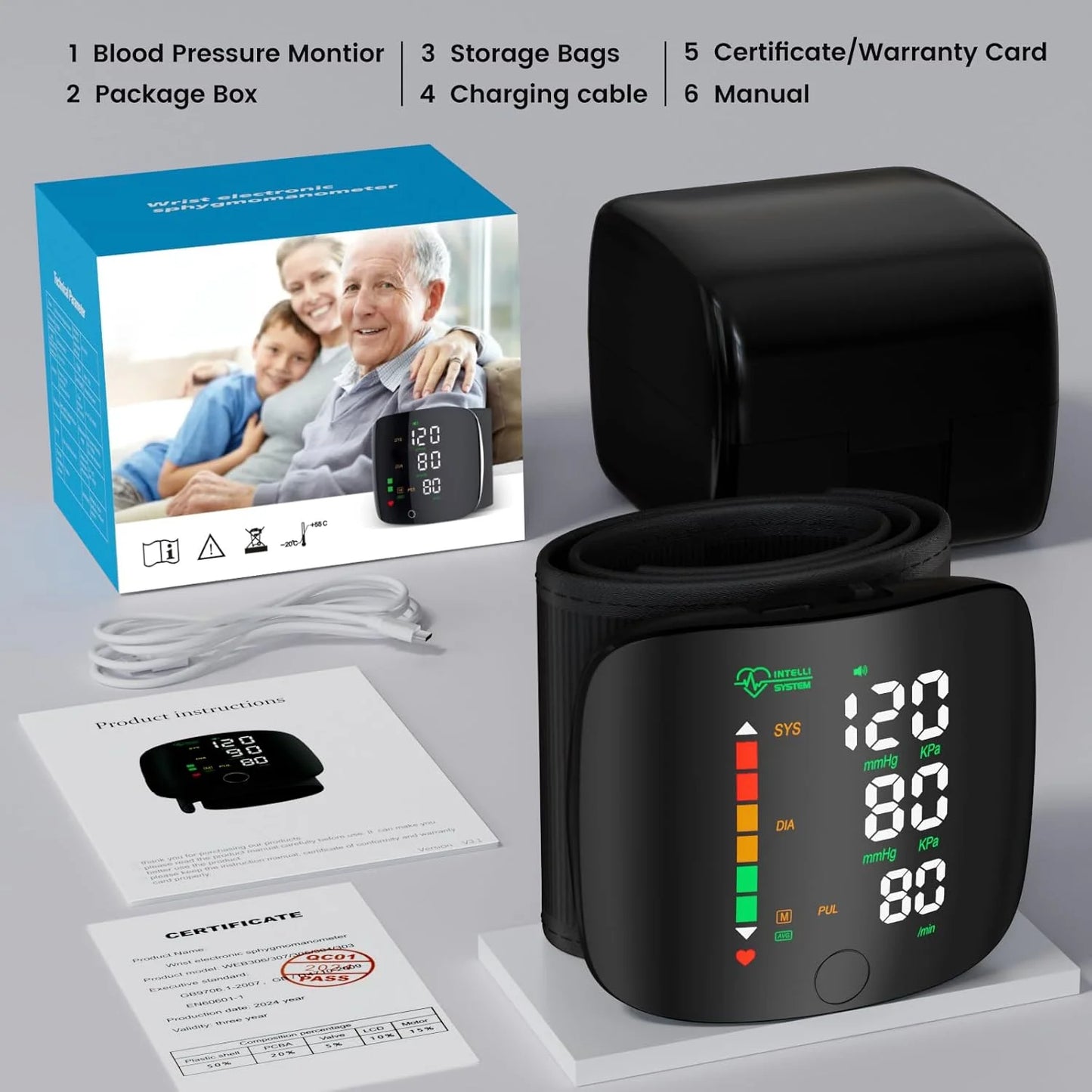 Wrist Blood Pressure Monitor™