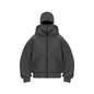 Fleece-lined Double Hood Unique Design