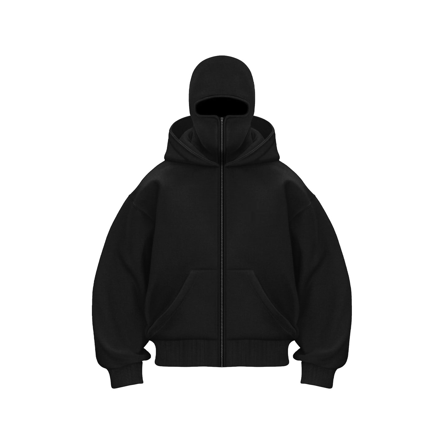 Fleece-lined Double Hood Unique Design