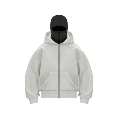 Fleece-lined Double Hood Unique Design