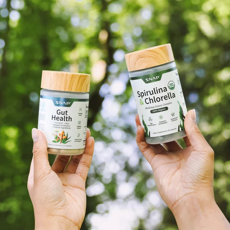 Gut Health Duo – Probiotics + Spirulina & Chlorella