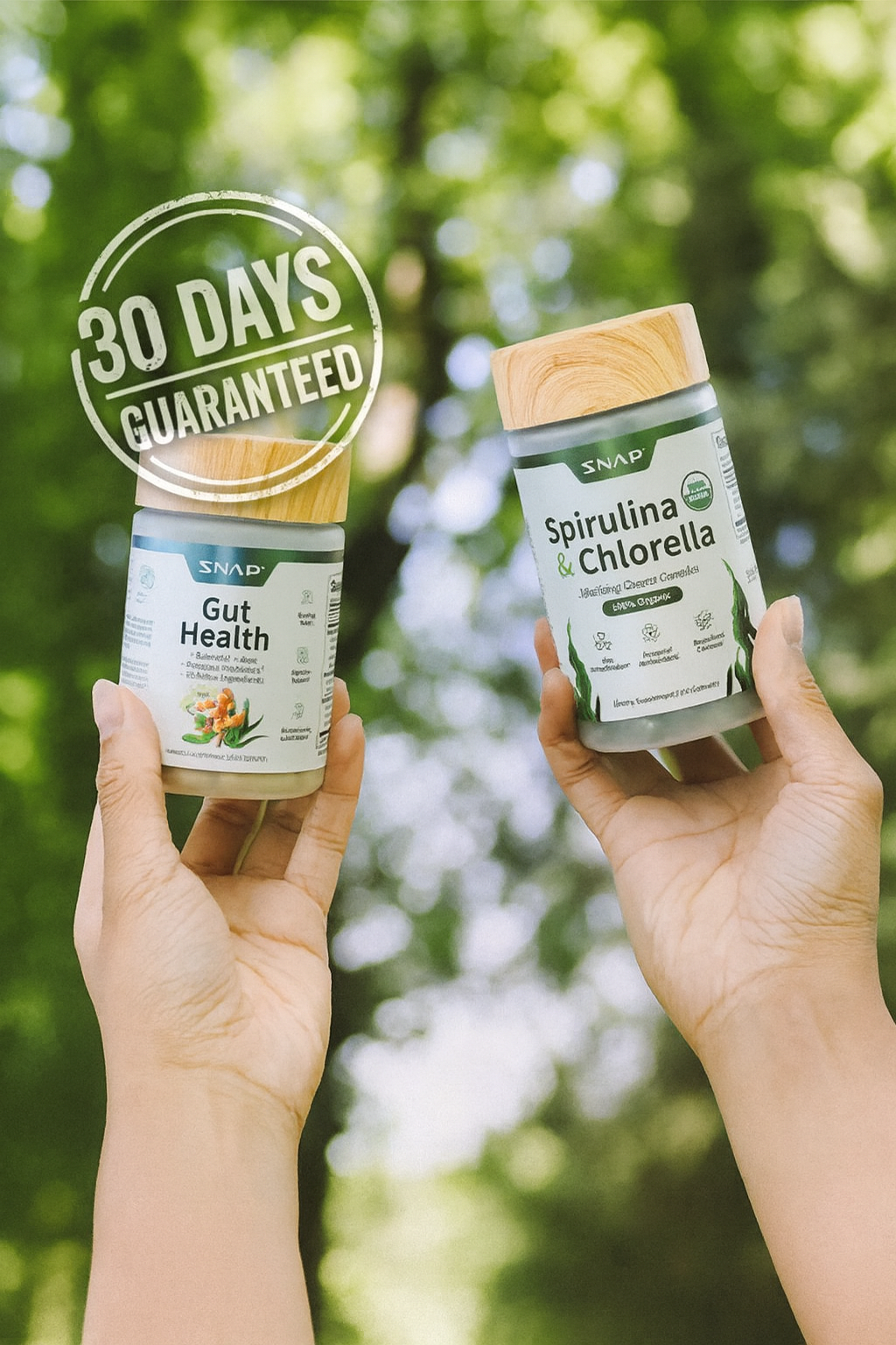 Gut Health Duo – Probiotics + Spirulina & Chlorella