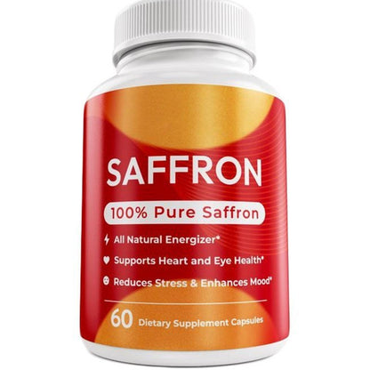 Saffron Capsules Vitamin Dietary Supplement Capsules