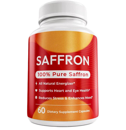 Saffron Capsules Vitamin Dietary Supplement Capsules